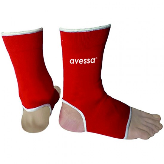 Avessa Kick Boks, Muay Thai Çorabı,Likralı Ayak Bilekliği Kırmızı