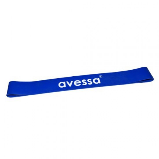 Avessa Lateks Pilates ve Aerobik Bant 3 mm Sert  Mavi