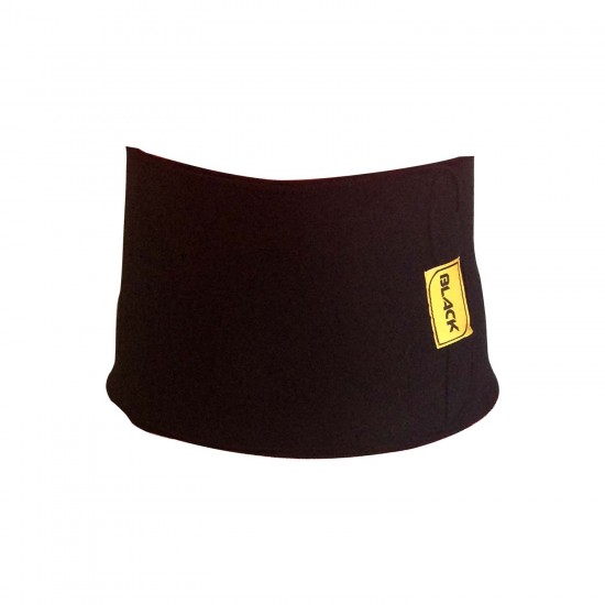 Black Black 25X120 Cm Termal Sauna Kemer Neopren Bel Korsesi