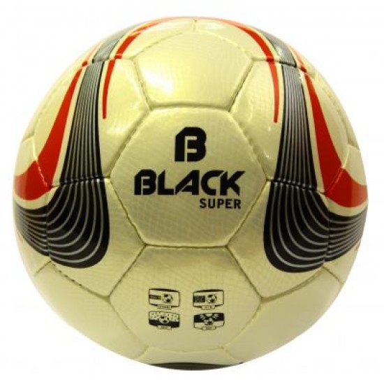 Black Süper Futbol Topu 5 No