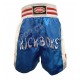 Cyclone Kickboks Müsabaka Şortu, Lazer Nakışlı Mavi S,M,L,XL Beden