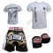 Cyclone Kickboks Şortu,Evox Kickboks Tişört,Bandaj Kickboks Seti