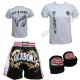 Cyclone Kickboks Şortu,Evox Kickboks Tişört,Bandaj Kickboks Seti