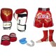 EVOX Boks Eldiveni,Kickboks Şortu,Ayak Çorabı,Bandaj,Dişlik Seti,S,M,L,XL