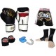 EVOX Boks Eldiveni,Kickboks Şortu,Ayak Çorabı,Bandaj,Dişlik Seti,S,M,L,XL