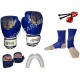 EVOX Boks,Kickboks,Muay Thai Eldiven,Ayak Çorabı,Bandaj,İp Siyah