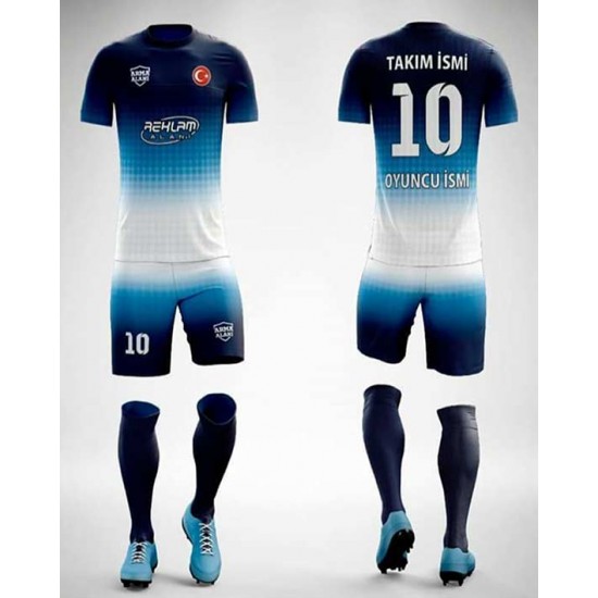 Evox Huntelaar Dijital Futbol Forma,Şort,Çorap Takımı