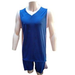 Evox Basketbol Forma,Şort Takımı Mikro Jarse Kumaş Mavi