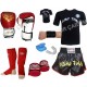 Evox Boks Eldiveni,Muay Thai Şortu,Tişört,Kavallık,Bandaj,Dişlik,S,M,L,XL