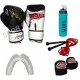 Evox Boks,Kickboks Eldiven,Bandaj,Dişlik,Atlama İpi,Shaker Seti