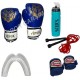 Evox Boks,Kickboks Eldiven,Bandaj,Dişlik,Atlama İpi,Shaker Seti