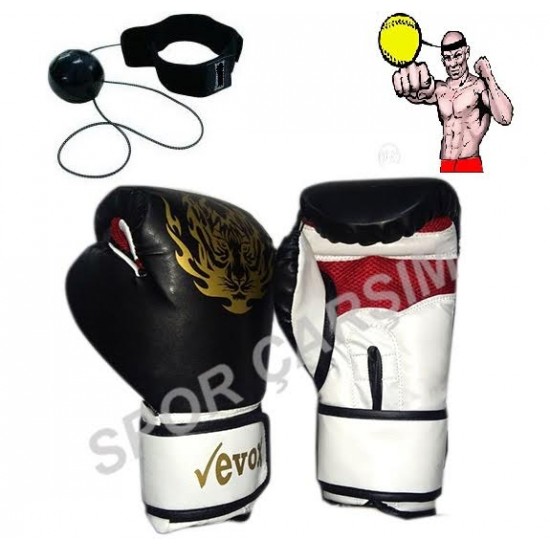 Evox Boks Kickboks Eldiveni,Boks Refleks Topu Seti