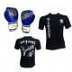Evox Boks,Kickboks,Muay Thai Eldiveni,Kick Boks Tişört Siyah,S,M,L,XL