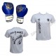 Evox Boks,Kickboks,Muay Thai Eldiveni,Kick Boks Tişört Siyah,S,M,L,XL