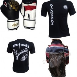 Evox Boks,Kickboks,Muay Thai Eldiveni,Spor Çanta,Kick Boks Tişört,S,M,L,XL