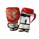 Evox Çocuk Boks,Kickboks,Muay Thai Eldiveni Mavi,4-6-8 oz