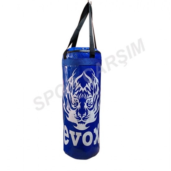 Evox Çocuk Boy Boks Torbası,Kum Torbası 45cm x 20cm Kırmızı