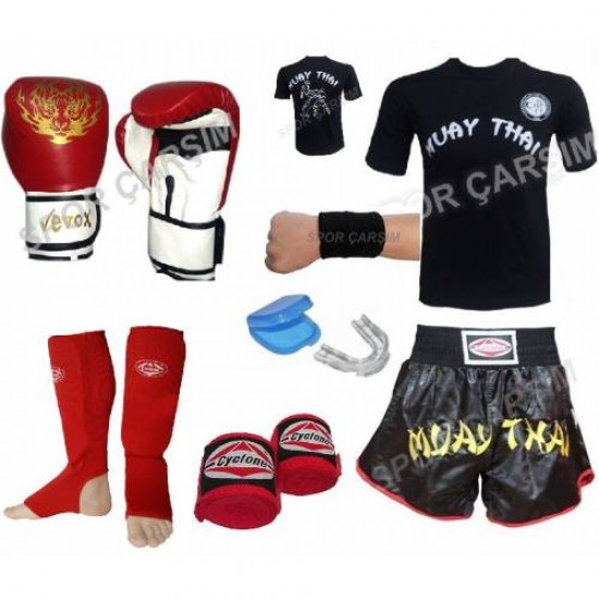Evox Çocuk Muay Thai Seti Komple 9-12 Yaş