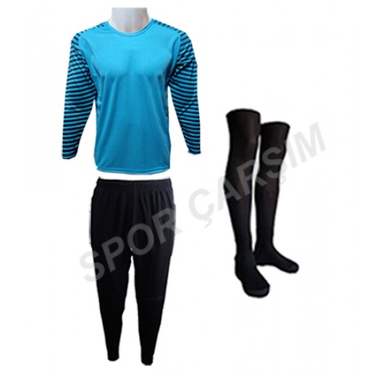 Evox Dijital Kaleci Forma,Pantolon,Lüks Çorap Set,Yetişkin ve Çocuk Boy