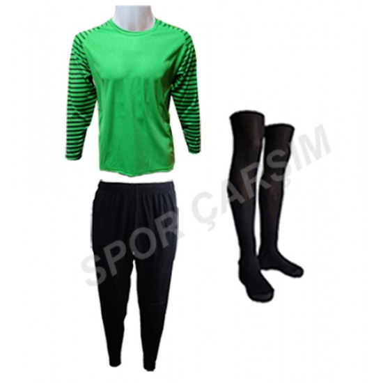 Evox Dijital Kaleci Forma,Pantolon,Lüks Çorap Set,Yetişkin ve Çocuk Boy