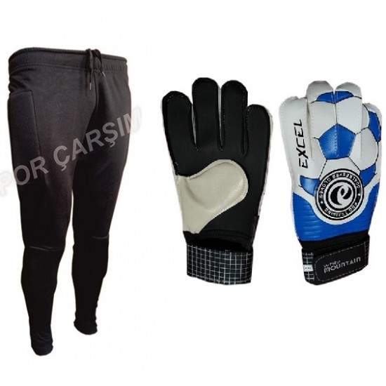 Evox Kaleci Pantolonu Fit Kesim,Lüks Çorap,Kaleci Eldiveni,Yetişkin-Çocuk Beden