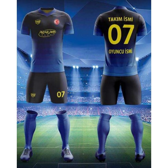 Evox Lukaku Dijital Futbol Forma,Şort,Çorap Takımı
