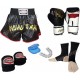 Evox Muay Thai Eldiveni,Muay Thai Şortu,Ayak Çorabı,Bandaj,Dişlik Seti