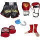 Evox Muay Thai Eldiveni,Muay Thai Şortu,Ayak Çorabı,Bandaj,Dişlik Seti
