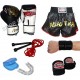 Evox Muay Thai Eldiveni,MuayThai Şortu,Bandaj,Dişlik,İp,Havlu Bileklik Set