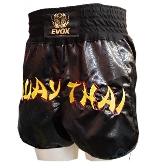 Evox Çocuk Muay Thai Müsabaka Şortu,Desenli Nakışlı,6-13 Yaş