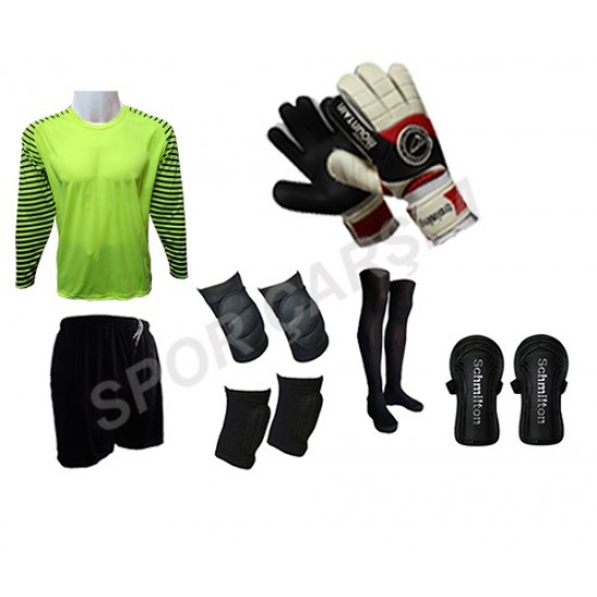 Evox Profesyonel Kaleci Forma,Şort,Dizlik,Dirseklik,Çorap,Tekmelik,Eldiven Set