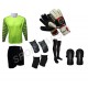 Evox Profesyonel Kaleci Forma,Şort,Dizlik,Dirseklik,Çorap,Tekmelik,Eldiven Set