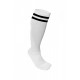 Evox Yetişkin Futbol Çorabı Futbol Tozluk Futbol Konç 40-45 No Beyaz Siyah