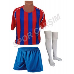 Futbol Forması,Şort,Çorap Barca10 Kırmızı-Mavi