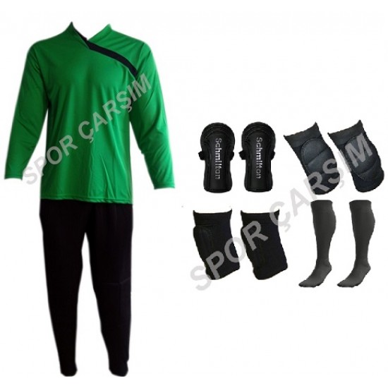 Kaleci forma,Pantolon,Dizlik,Dirseklik,Lüks Çorap, Tekmelik Set