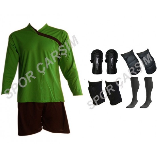 Kaleci forma,Şort,Dizlik,Dirseklik,Lüks Çorap, Tekmelik Set