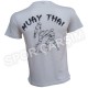 Muay Thai Tişörtü,Likralı Penye Kumaş Siyah S,M,L,XL