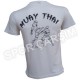 Muay Thai Tişörtü,Likralı Penye Kumaş Siyah S,M,L,XL