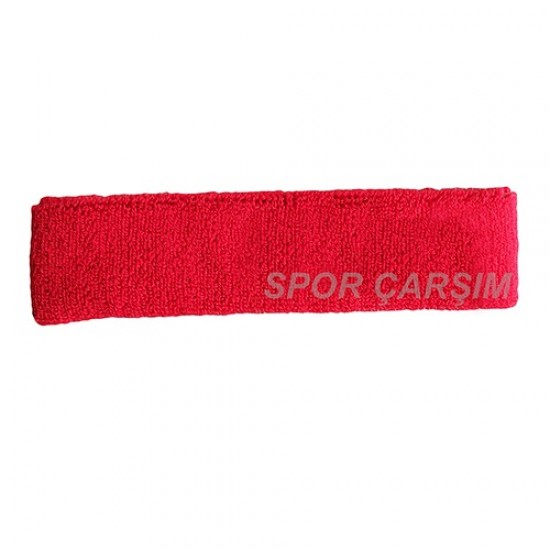 Sporcu Ter Kafa ve Alın Bandı Havlu Siyah