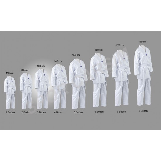 Taekwondo,Tekvando Elbisesi 1.Sınıf gabardin Kumaş 110 cm-180 cm